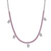 Aliexpress Amazon Mais Vendido Estilo Europeu Moderno Geométrico Zircônia AAA Borboleta Brincos Colar Conjunto Feminino