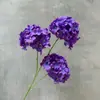 Flores Artificiais Roxas, Rosas, Hortênsias para Casamento, Flores de Seda, Rosas Decorativas para Paisagismo, Mar de Flores em Cascata Famoso na Internet