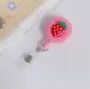 Chaveiro Telescópico Criativo de Desenho Animado para Enfermeira Puxador Fácil Anti-perda Redondo Plástico Puxador Fácil Fivela Puxador Fácil