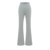 Calça Boca de Sino Sexy de Cintura Baixa para Garotas Quentes com Cintura Elástica, Alta Elasticidade, Efeito Emagrecedor, Levanta Bumbum e Alonga as Pernas, Calça Casual
