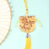 Bolsitas Culturales y Creativas al por Mayor para Atracciones Turísticas, Bolsitas de Incienso de Ajenjo, Bolsitas Vacías con Borlas, Bolsitas de Estilo Antiguo Flor de Ciruelo Estilo Templo, Bolsitas de Incienso Portátiles