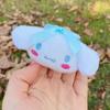 Venta al por mayor, anillo de pelo de kulomi de peluche de otoño e invierno, linda cuerda de pelo de dibujos animados, anillo de pelo de perro de orejas grandes, anillo de pelo de intestino grueso, adorable banda de goma para mujeres y estudiantes