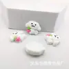 Dibujo animado sosteniendo rábano de fruta Sanrio melody funda de teléfono diy pasador tocado caja de almacenamiento material de resina