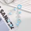 Cordón para Teléfono Móvil Cadena de Teléfono Móvil de Dibujos Animados Cadena de Mano Gruesa para Exteriores de Acrílico Ins para Hombres y Mujeres Fuerte y Duradera Anticaída Tendencia