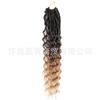 Comercio Exterior Nuevo Trenza Sucia Lombriz de Tierra Ganchillo Cabello Nu Locs Ola Final Fibra Química Peluca