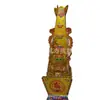 Papel de Funeral, Torre del Dragón, Artículos de Papel, Cornucopia Yuanbaoshan, Suministros Funerarios, Quema de Papel