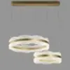Lámpara de araña para sala de estar, nueva, simple, elegante y lujosa, adecuada para comedores, dormitorios y otros espacios, con iluminación amigable para la vista, en un estilo vintage francés