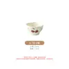 Juego de cuenco de arroz y plato de estilo pastoral, aspecto fresco, vajilla de cerámica de alta calidad para uso doméstico, incluyendo cuencos para sopa, cuencos para fideos instantáneos y platos para servir