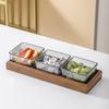 Bandeja de frutas para el hogar, mesa de centro, té, aperitivos, bandeja de dulces, aperitivos de frutas secas, bandeja de aperitivos, bandeja de frutas vertical, empalme KTV