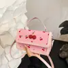 Bolso de Mano de Moda con Textura de Gama Alta para Mujer 2025 Otoño Nuevo Bolso Cruzado de Nicho de Moda Estilo Extranjero Versátil Bolso Cuadrado Pequeño