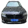 Labio frontal de malla central modificada para BMW X3 2022 ix3 X4 pala frontal labio trasero kit deportivo M accesorios de decoración