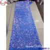 Tela de terciopelo bordado de cifrado color mágico laminado lentejuelas decorativas otoño e invierno ropa de mujer lentejuelas de tela encaje
