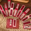 Pequeños Regalos de Recompensa para Estudiantes de Primaria y Secundaria, Marcadores Magnéticos de Libros con Texto Inspirador Estilo Antiguo, Papelería Práctica de Regalo para Toda la Clase