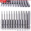 Juego de 50 piezas de destornillador extendido, varilla extendida, cabeza hueca de flor de ciruelo