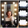 Luz de Relleno LED de Tres Colores Regulable para Espejo y Faros, Superventas Transfronteriza, Alimentada por USB, Cadena de Luces sin Perforar ni Pegar