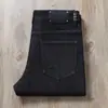Jeans de Algodón Grueso para Hombre Otoño/Invierno 2026, Forrados, Cálidos, Elásticos, de Cintura Media-Alta, Rectos, Holgados, Negros