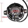 Cuatriciclo todoterreno de cuatro ruedas triciclo kart minicoche accesorios de modificación de coche ventilador de refrigeración Panasonic