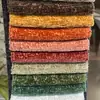 Venta al por mayor de Tela de Chenilla, Cojines para Sofá y Ventana Teñidos en Hilo, Cojines Decorativos, Tela de Poliéster, Tela de Terciopelo, Tela de Chenilla para Sofá