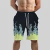 Comercio Exterior Transfronterizo Moda de Verano para Hombre Pantalones Cortos Modernos 3D Delgados Cómodos de Tres Puntos Pantalones Cortos de Playa Suministro del Fabricante