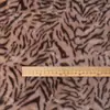 Estampa de vaga-lume, pelo alto-baixo, estampa de zebra pequena, tecido de pelúcia com estampa de zebra, adequado para casacos de pele de vison, brinquedos e capas de almofada