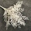 Nova Recomendação Cola Plástica Galho Longo Grama Crescente Salão de Casamento Teto Folha Crescente Pendurado na Parede Decoração de Casamento Flores Artificiais