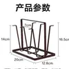 Portavasos de vidrio, estante premium para tazas, estante de almacenamiento, estante para vasos de agua, escurridor, para uso doméstico, sobremesa, almacenamiento invertido