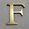 Comercio Exterior Pegatinas de Pared Acrílicas 3D Estilo Nórdico Ins Letras en Inglés Pegatinas de Pared de Letras