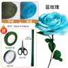 Papel crepé engrosado papel arrugado materiales para flores hechas a mano papel frotado a mano flor de papel ramo hecho a mano paquete de material diy mano de colores