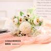 Ramo de Sala de Estar Flores Falsas de Plástico y Flores Accesorios para Sesión de Fotos Decoraciones de Flores Artificiales Adornos para el Hogar Flores en Mano