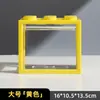 Contenedor de Bloque de Construcción Acrílico en Forma de Caja para Acuario, Pequeño Paisaje Micro de Alta Transparencia para Escritorio de Oficina o Sala de Estar, Decoración Creativa, Apilable
