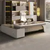 Mesa de chefe, mesa de CEO, mesa executiva, mesa executiva de alta qualidade, mesa de escritório de gerente, conjunto de mesa e cadeira de escritório