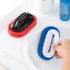 Esponja com Cabo para Remoção de Manchas, Escova de Limpeza de Cerdas Duras para Fogões, Banheiras de Banheiro, Ladrilhos de Chão, Fácil de Limpar e Remover Manchas