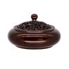 Boxi Venta al por Mayor Quemador de Incienso Todo Cobre Ceremonia de Incienso Ceremonia del Té Quemador Especial Placa de Estufa de Fondo Plano Quemador de Incienso de Línea Inciensario Artesanías de Cobre