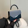 Bolso de Hombro Único con Parches Texturizados de Moda, Nuevo Bolso Cruzado 2026 Versión Coreana, Bolso Cuadrado Pequeño Casual Simple Elegante para el Trabajo