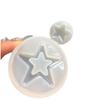 Espelho Completo Cola de Cristal Gota Molde LOVE Silicone Joias Ornamentos Material Bag Handmade Clay UV Cola