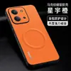 Adequado para Capa de Celular Redmi 15 15C, Capa Protetora, Cobertura Total, Anti-Queda, Simples e Estilosa, Sucção Magnética, Padrão de Marca, Estilo Ins