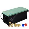 Paquete de Batería de Fosfato de Hierro y Litio DIY Carcasa de Batería ABS Adecuado para 16S/20S/24S48V/60V/72V 62Ah
