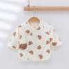 Ropa de Cuatro Estaciones para Recién Nacidos con Velcro en la Mitad de la Espalda, Broches de Presión, Doble Protector de Vientre, 100% Algodón, Base de Pines sin Varillas