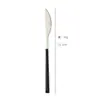 Conjunto de Talheres de Aço Inoxidável Estilo Ocidental Faca Garfo Colher Cabo com Clipe Fosco Amazon Transfronteiriço Garfo Colher Japonês-Coreano