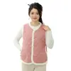 Chaleco Nuevo Estilo Otoño e Invierno para Mujer Chaleco Cálido para Mamá con Forro de Felpa Chaleco Grueso de Manga Larga para Abrigo Chaleco sin Mangas para Mediana Edad y Adultos Mayores
