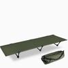 Cama Dobrável de Camping Cama de Acampamento ao Ar Livre Alta e Baixa Liga de Alumínio Portátil Cama para Hora de Almoço no Escritório Pesca Cama de Solteiro