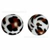 HongzhouNuevo 15mm Marca de Agua 2 Tótems Pulsera de Cuentas de Silicona Joyería DIY Cuentas Sueltas Hilo de Cuentas Fabricante en Stock