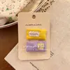 Grampo de Cabelo Novo de Tecido Feito à Mão da Coreia do Sul Primavera e Verão Xadrez Doce Floral BB Clip Infantil Grampo de Cabelo Quebrado para Meninas Presilha Lateral