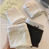 Otoño e Invierno Suave 10A Antibacteriano Entrepierna Extendida Jacquard Cintura Media Cubre Caderas No Se Pegan a las Piernas Algodón Puro Amigable con la Piel Calzones de Algodón Puro para Mujer