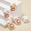 Accesorios de Resina para Manualidades de Dibujos Animados, Pasador de Gato Manzana 3D, Funda de Teléfono, Hebilla de Zapato, Llavero, Accesorios para Colgante