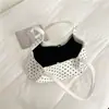 2026 Bolso Tote de Verano Versátil Casual de Gran Capacidad de Nicho con Lunares, Estilo Relajado, Bolso Cruzado de un Solo Hombro, Moderno