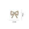 Nuevos Accesorios para Uñas Lazo Estilo Popular de Celebridad de Internet Lujo Ligero Súper Brillante Tridimensional Hueco Decoraciones para Uñas de Mariposa Venta al por Mayor