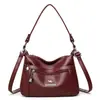 2026 Nova Bolsa Casual Estilo Coreano Casual de Grande Capacidade para Mulheres de Meia-Idade Moda Feminina Bolsa de Ombro Transversal