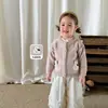 Roupa Infantil para Meninas: Suéter, Cardigã, Tricô, Cardigã de Desenho de Inverno, Blusa, Roupas para Bebê Menina
