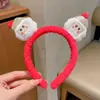 Diadema Especial de Cara de Dibujos Animados para Mujeres 2025 Nueva Diadema de Peluche Presión Cabello Maquillaje Pinza para el Cabello Linda Diadema para el Cabello
